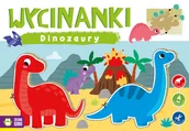 Książki edukacyjne - Wycinanki. Dinozaury - miniaturka - grafika 1