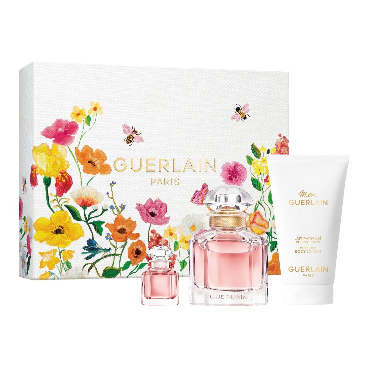 Guerlain Mon Guerlain Zestaw: woda perfumowana + perfumetka travel size + balsam do ciała