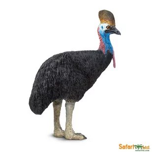 Safari Ltd 225429 Kazuar hełmiasty 6,25x2x9cm - Figurki dla dzieci - miniaturka - grafika 1