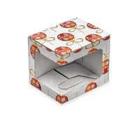 Opakowania i torebki na prezenty - Karton wykrojnikowy na kubek 120x85x100mm f215 - miniaturka - grafika 1