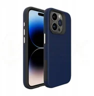 Etui i futerały do telefonów - Vmax nakładka Triangle Case do Samsung Galaxy A35 5G granatowa - miniaturka - grafika 1