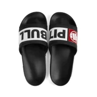 Klapki i japonki męskie - Pit Bull Klapki Hilltop Black/White - miniaturka - grafika 1