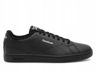 BUTY męskie REEBOK COURT CLEAN czarne 100074370 r43 - Moda i Uroda OUTLET - miniaturka - grafika 1