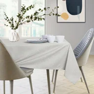 Obrusy i serwetki - AmeliaHome AmeliaHome - Obrus plamoodporny Kremowy GAIA 140x300 cm - miniaturka - grafika 1