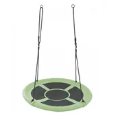 Place zabaw - DUŻA HUŚTAWKA DLA DZIECKA W KOLORZE ZIELONYM NEST ZIELONY 95 - miniaturka - grafika 1