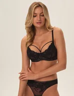 Biustonosze - Biustonosz push-up Intonation - czarny 65F - miniaturka - grafika 1