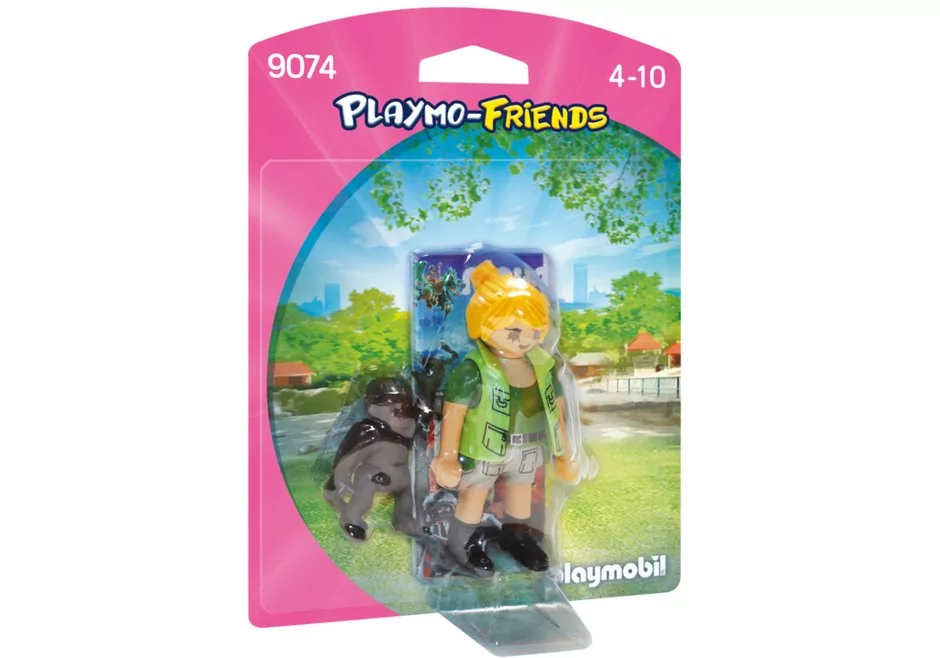 Playmobil Opiekunka Zwierząt z Gorylątkiem 9074