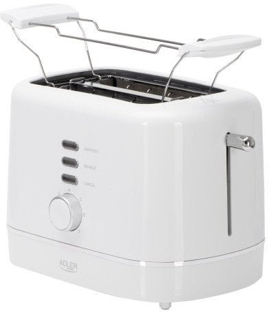 AD 3224 white Toster z rusztem do bułek 7 poziomów opiekania funkcja rozmrażania i podgrzewania