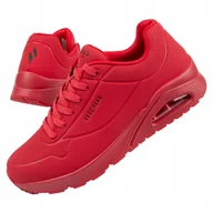 Buty sportowe męskie - Buty męskie sportowe Skechers Uno [52458/RED] - miniaturka - grafika 1