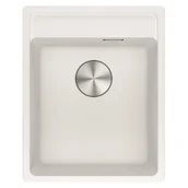 Zlewozmywaki - Franke Zlewozmywak fragranitowy Maris MRG 610-37 TL Biały polarny 114.0661.778 114.0661.778 - miniaturka - grafika 1