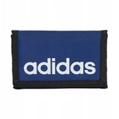 Portfele - Portfel adidas Cienki Męski Damski Sportowy Kompaktowy Rzep Linear - miniaturka - grafika 1