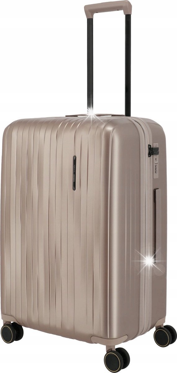 Walizka średnia Travelite Barbara Novelty 65 cm Satin Nude