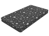 Legowiska dla psów - Legowisko dla psa duże 120x80 cm wodoodporne, z tkaniną antypoślizgową Grubość: 4 cm, Wzór pokrowca: Srebrne łapki - miniaturka - grafika 1