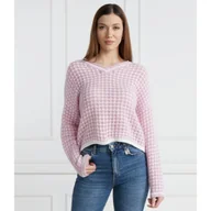 Swetry damskie - Marc Cain Sweter | Regular Fit | z dodatkiem wełny - miniaturka - grafika 1