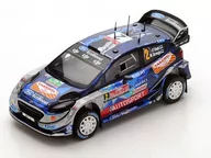 Samochody i pojazdy dla dzieci - Spark Model Ford Fiesta Wrc #2 O. Tanak/M. Jarveoja 1:43 S5173 - miniaturka - grafika 1