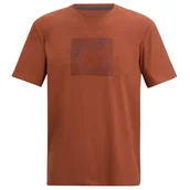 Koszulki sportowe męskie - Koszulka męska Regatta Fingal Stretch Rozmiar: 5XL / Kolor: brązowy - miniaturka - grafika 1