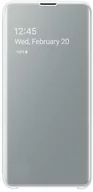 Etui i futerały do telefonów - Samsung Etui Clear View Cover do Galaxy S10e Biały EF-ZG970CWEGWW - miniaturka - grafika 1