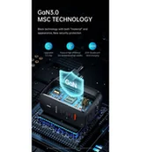 Ładowarki do telefonów - Ładowarka sieciowa GaN 65W Mcdodo CH-0291 2x USB-C, USB-A (czarna) - miniaturka - grafika 1