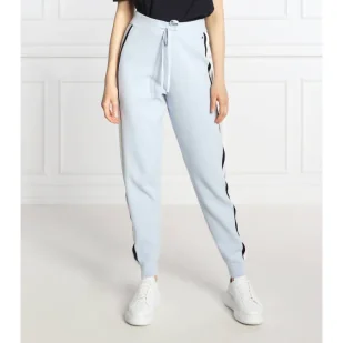 Tommy Hilfiger Spodnie dresowe | Regular Fit - Dresy damskie - miniaturka - grafika 1