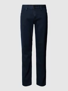 Spodnie męskie - Jeansy o kroju regular fit z 5 kieszeniami model ‘Pipe’ - grafika 1