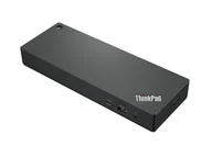 Stacje dokujące i replikatory portów - Lenovo 40B00300DK stacja dokująca Przewodowa Thunderbolt 4 Czarny, Czerwony - miniaturka - grafika 1