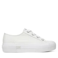 Trampki damskie - Trampki Lee Isla C Women Low 50251001.1FG Biały - miniaturka - grafika 1