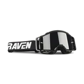 Gogle i okulary motocyklowe - Gogle Cross Raven Sniper Crew Przyciemniane Czarny - miniaturka - grafika 1