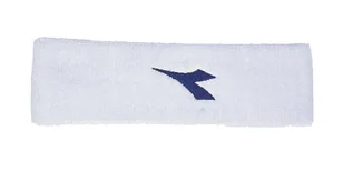Opaska do biegania DIADORA HEADBAND na głowę biała - Ściągacze i opaski sportowe - miniaturka - grafika 1