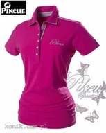 Koszulki jeździeckie - Pikeur Koszulka polo DOLLY - pink - damska - miniaturka - grafika 1