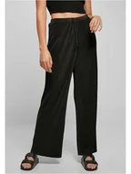 Spodnie damskie - Urban Classics Spodnie w kolorze czarnym - miniaturka - grafika 1