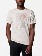 Koszulki męskie - Koszulka męska bawełniana Columbia CSC Seasonal Logo Tee 1991036281 S Ciemnoszara (195981462524) - miniaturka - grafika 1