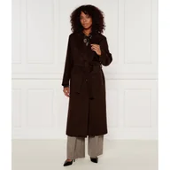 Płaszcze damskie - Pinko Wełniany płaszcz PANNO - miniaturka - grafika 1