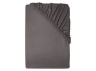 Prześcieradła - LIVARNO® Prześcieradło z polaru, 140-160 x 200 x 25 cm (Ciemnoszary) - miniaturka - grafika 1