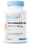 Witaminy i minerały - Osavi - Witamina D3 + K2, 4000IU + 150 μg, 120 kapsułek miękkich - miniaturka - grafika 1