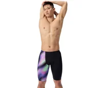 Kąpielówki męskie - SPEEDO STROJE PŁYWACKIE MEN'S ML ONE-LEG PRINTED JAMMER AM BLUE/PURPLE 8-00518918745 T34 D5 - miniaturka - grafika 1