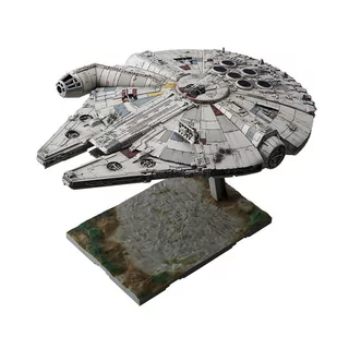 Model Plastikowy Star Wars Millennium Falcon 1/144 - Samoloty i helikoptery - miniaturka - grafika 1