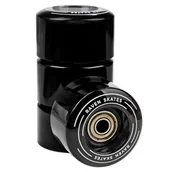 Akcesoria do skatingu - Świecące Kółka + Łożyska do wrotek RAVEN Noa Black LED 4szt - miniaturka - grafika 1