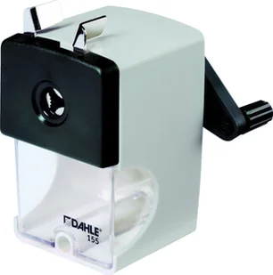 Dahle TEMPERÓWKA NA KORBKĘ Z BLOKADĄ, PLASTIKOWA SZARA 12mm 00155-20094 DA - Temperówki - miniaturka - grafika 1