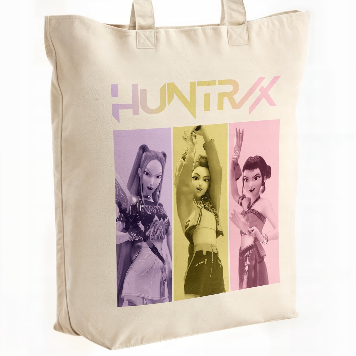 Torba bawełniana premium KPopowe Łowczynie Demonów Huntrix Saja Dla Fanów