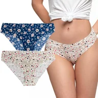 Majtki damskie - FIGI MAJTKI DAMSKIE Laserowo Cięte 2 sztuki Moraj r. XL - miniaturka - grafika 1