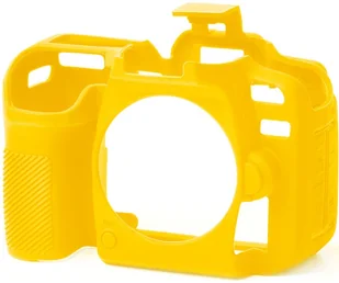 EasyCover Osłona Gumowa dla Nikon D7500 żółta - Akcesoria fotograficzne - miniaturka - grafika 1