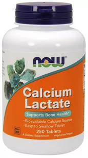 Now Foods CALCIUM przyswajających, 650 MG, 250 tabletów NOW01260 - Witaminy i minerały - miniaturka - grafika 1