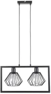 Lampy sufitowe - Sigma Saga lampa wisząca 2-punktowa czarna 31616 31616 - miniaturka - grafika 1