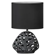 Lampy stojące - Lampa Stołowa Dakota 25X16X40 Czarna - miniaturka - grafika 1