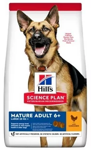 Hills Science Plan 14 + 4 kg gratis! Science Plan, sucha karma dla psa, 18 kg - Mature Adult 6+ Large Breed, kurczak - Sucha karma dla psów - miniaturka - grafika 1