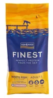 Sucha karma dla psów - Fish4Dogs Finest Ocean z białą rybą Adult (S) 6kg - miniaturka - grafika 1