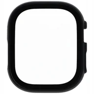 Akcesoria do smartwatchy - Bizon Etui Case+Glass do Apple Watch Ultra 49mm, czarne - miniaturka - grafika 1