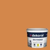 Farby zewnętrzne - Dekoral Farba fasadowa Polinit bursztynowy 5 l - miniaturka - grafika 1