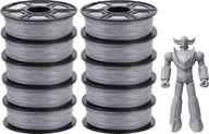 Filamenty i akcesoria do drukarek 3D - Filament do drukarek 3D SUNLU, średnica 1,75 mm, waga 10 kg, PLA PLUS GREY10KG - miniaturka - grafika 1