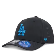 Czapki damskie - Czapka z daszkiem 47 Brand MLB LA Dodgers Back Line ’47 MVP B-BKLNE12BBV Czarny - miniaturka - grafika 1
